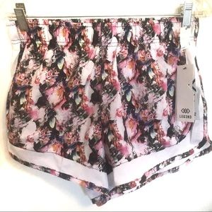 Multi color running/walking shorts